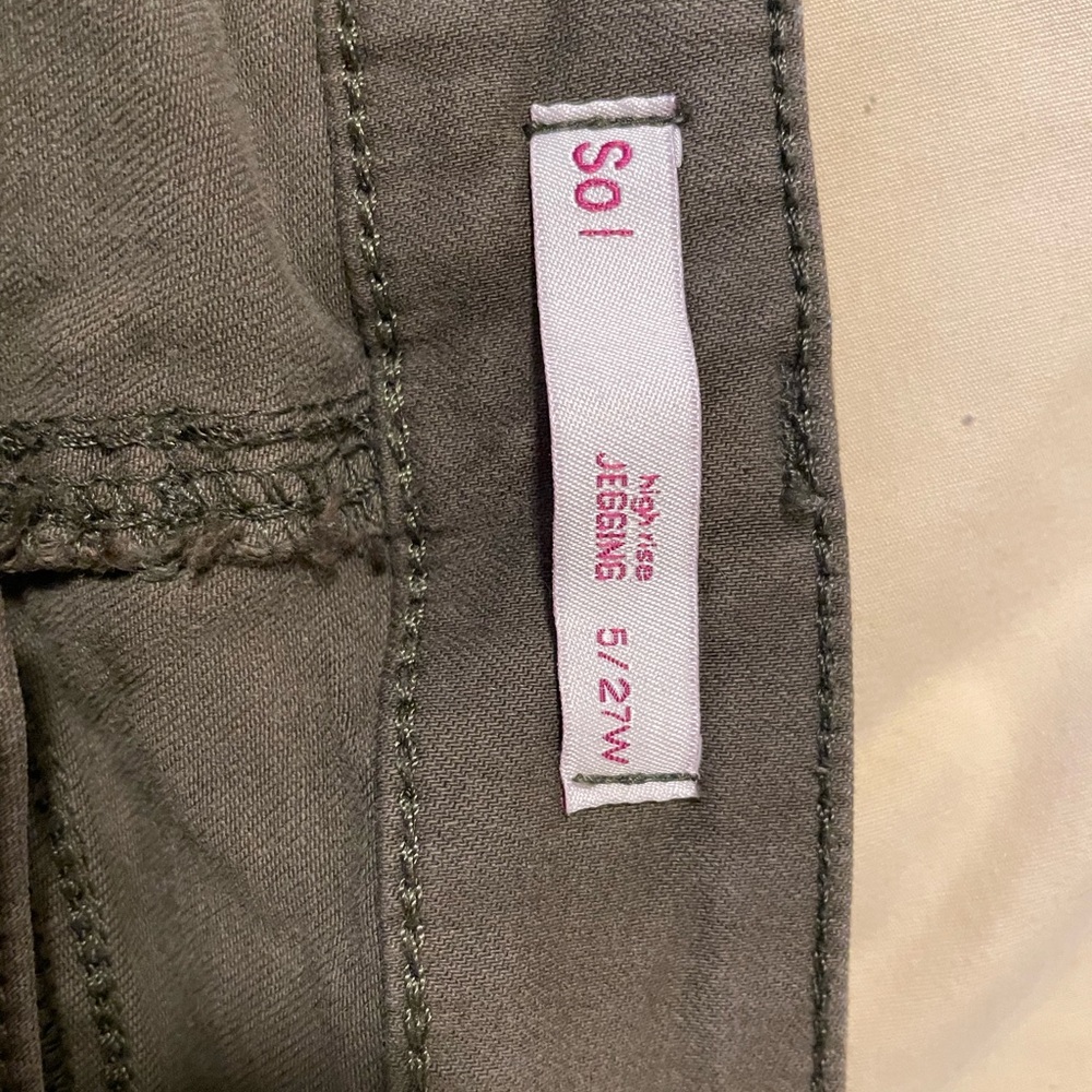 Olive Green Skinny Jeans